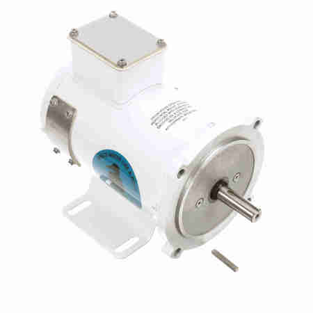 LEESON 0.33 Hp Ac Gearmotor, 3 Phase, 85 Rpm, 230 V, 42Y Frame, Tefc 096014.00